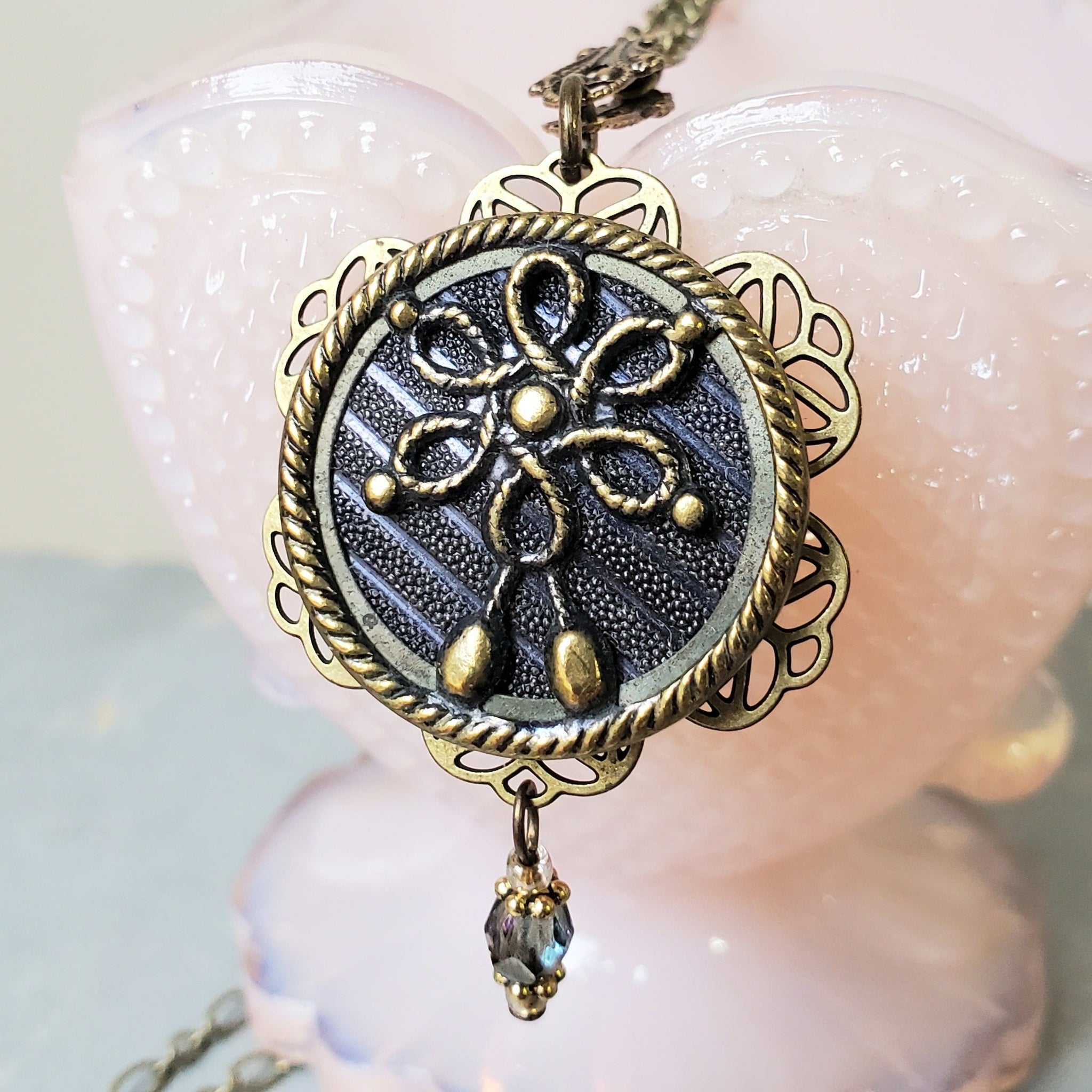 アクセサリー Button Works Necklace & Bracelet Nautical Button Necklace – FREIDA ROTHMAN