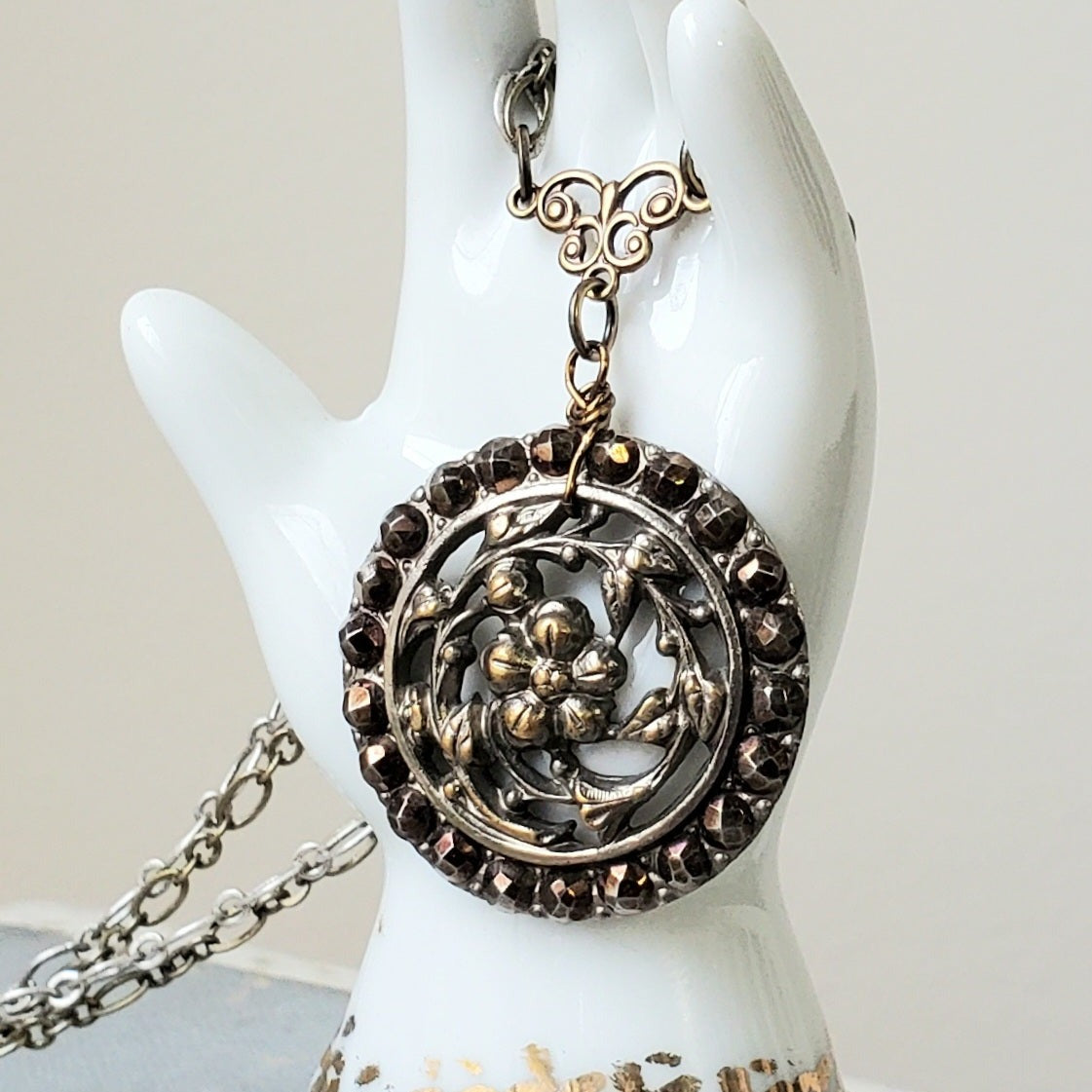 アクセサリー Button Works Necklace & Bracelet Nautical Button Necklace – FREIDA ROTHMAN