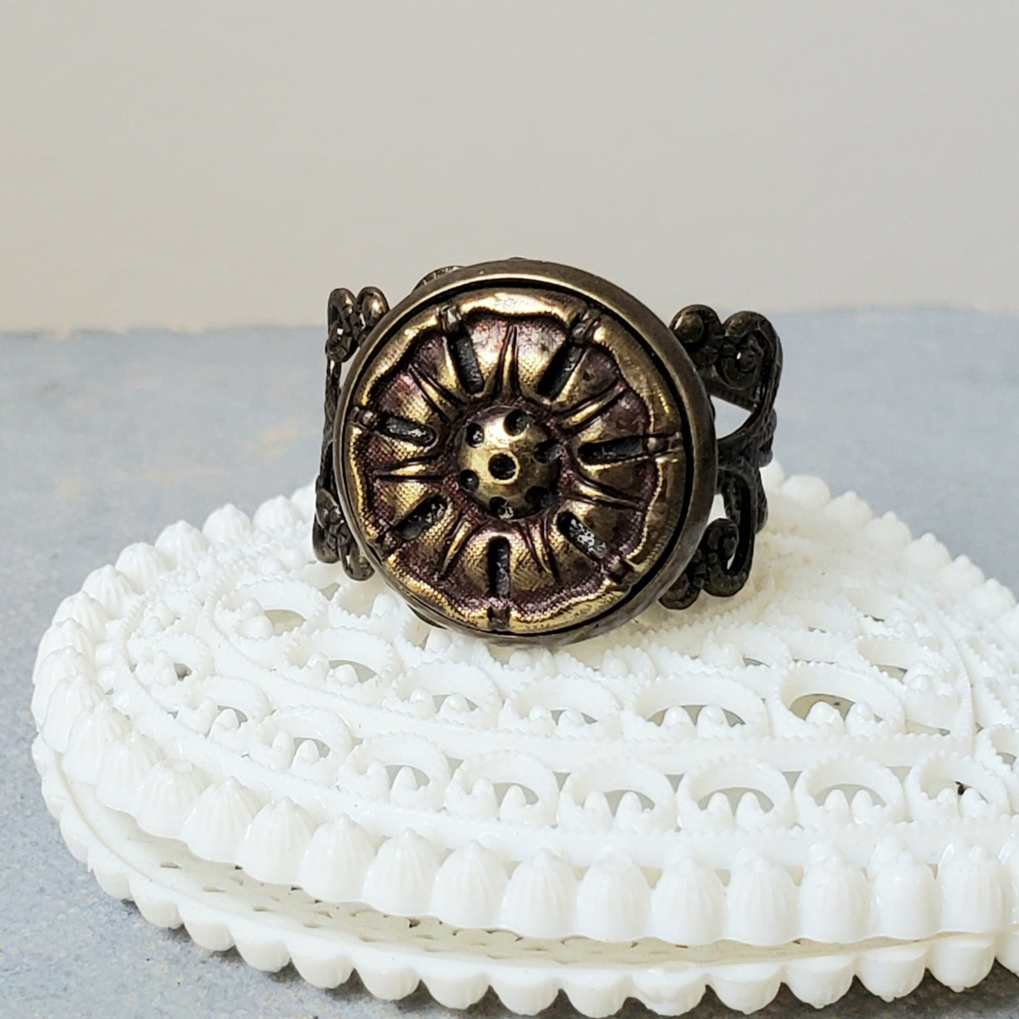 Rings – Vintage Button Jewelry By Krista Moss