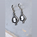 Cameo Portrait Earrings