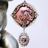 1880's Paris Buttons - Long Necklace