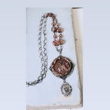 1880's Paris Buttons - Long Necklace