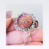 Glass Button Bracelet