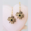 Vintage Shamrock Earrings