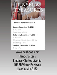 Tinsel & Treasures December 13/14/15