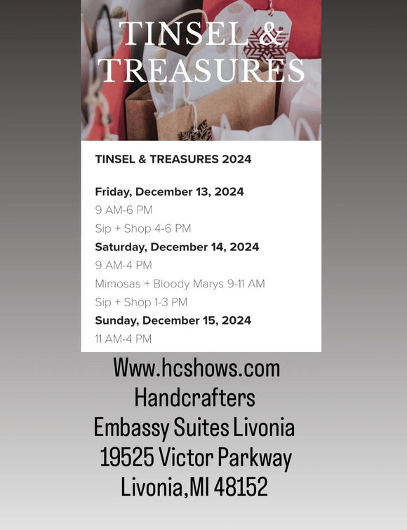 Tinsel & Treasures December 13/14/15