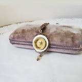 Perfume Button Necklace - 1860's Civil War Era