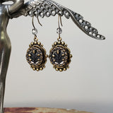 1880's Paris Button Earrings