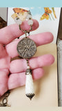 1880's Twinkle Button - Long Necklace