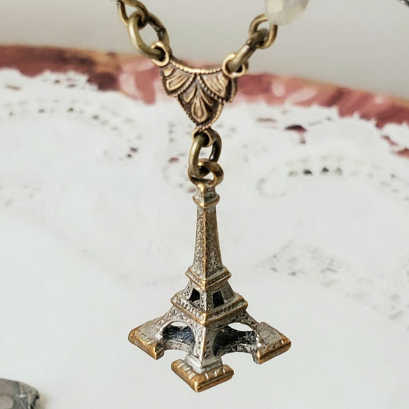 Buy Eiffel Tower Necklace / Eiffel Tower Jewelry for Girls / Paris Themed  Gift / Paris Necklace / Gift for Her Online in India - Etsy