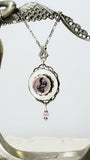 1880's Paris Double Moon Necklace