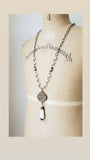 1880's Twinkle Button - Long Necklace