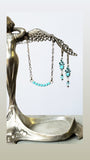 Rhinestone Necklace and Earring Set