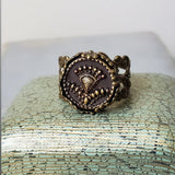 1880's Paris Button Ring