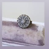 1940's Twinkle Button Ring