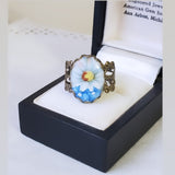 1950's Daisy Cameo Ring