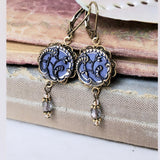 1880's Paris Button Earrings