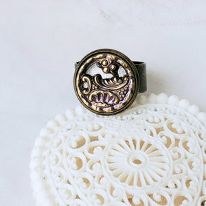 1880's Button Ring