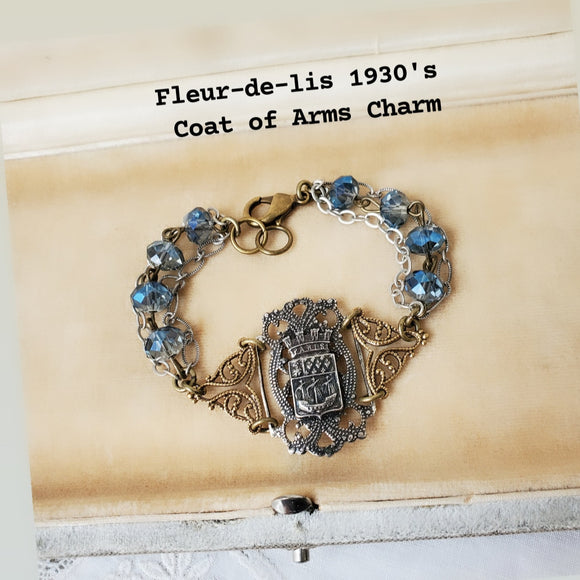 1930's Paris Fleur De Lis - Bracelet